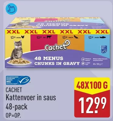 GE - Kattenvoer in saus 48-pack
