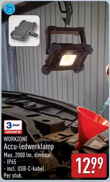 max - Accu-ledwerklamp