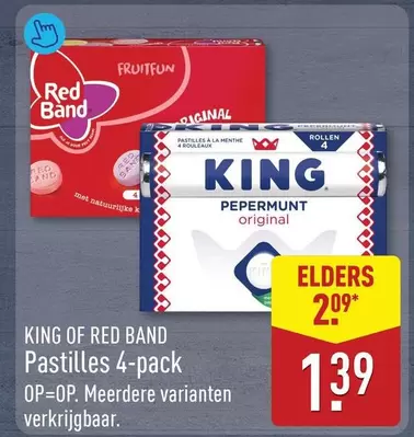 RED - Pastilles 4-pack
