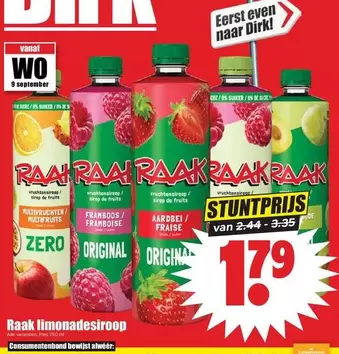 De - Raak limonadesiroop