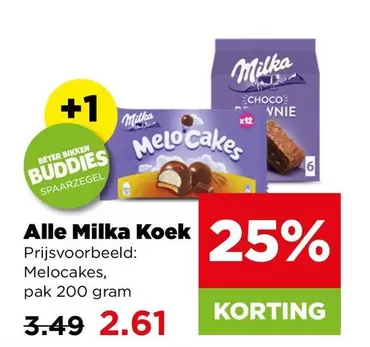 Milka -  Koek Melocakes