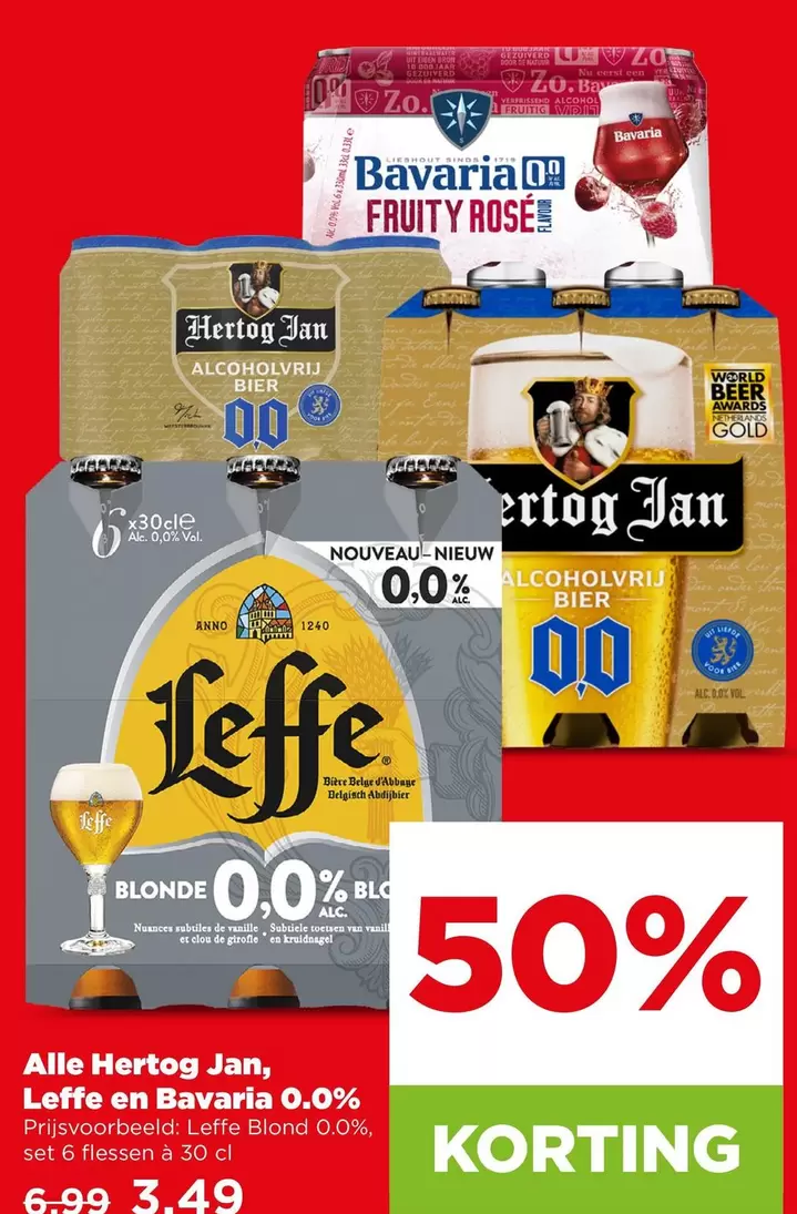 Bavaria - Hertog Jan & Leffe Blonde 0.0%