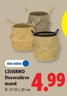 Decoratieve mand