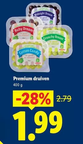 Natural - Premium druiven