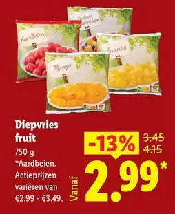 Diepvries fruit