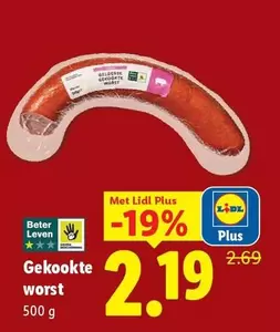 Gekookte worst