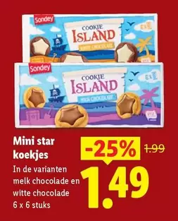 De - Mini star koekjes