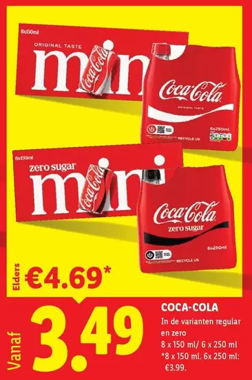 Coca-Cola - Regular / Zero Sugar
