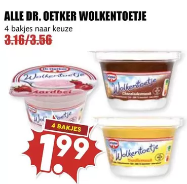 Dr. Oetker - Wolken toetje