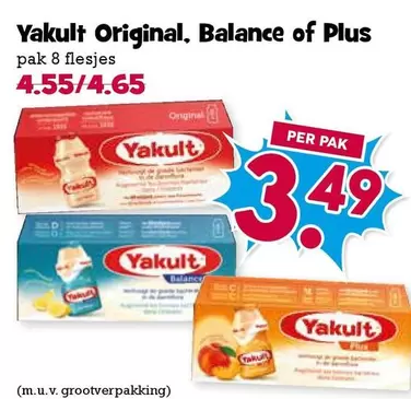 Yakult Original, Balance of Plus