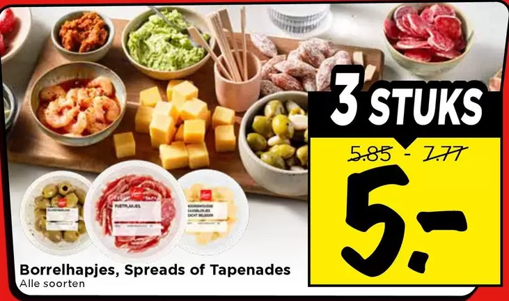 Borrelhapjes, Spreads of Tapenades