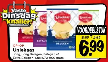 extra - Uniekaas Jong, Belegen, Belegen of Extra Belegen