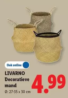Decoratieve mand