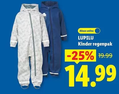 Kinder - regenpak