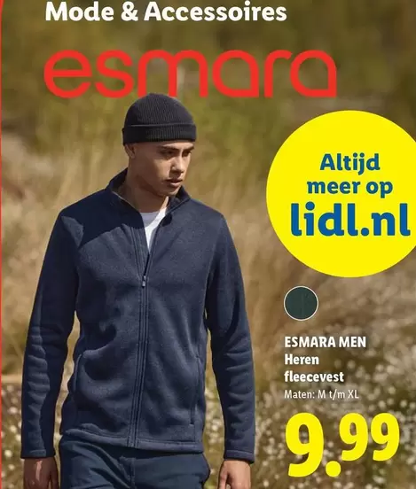 Op - Herren fleecevest