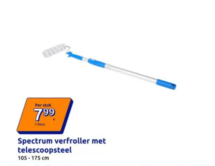 Verfroller Met Telescoopsteel