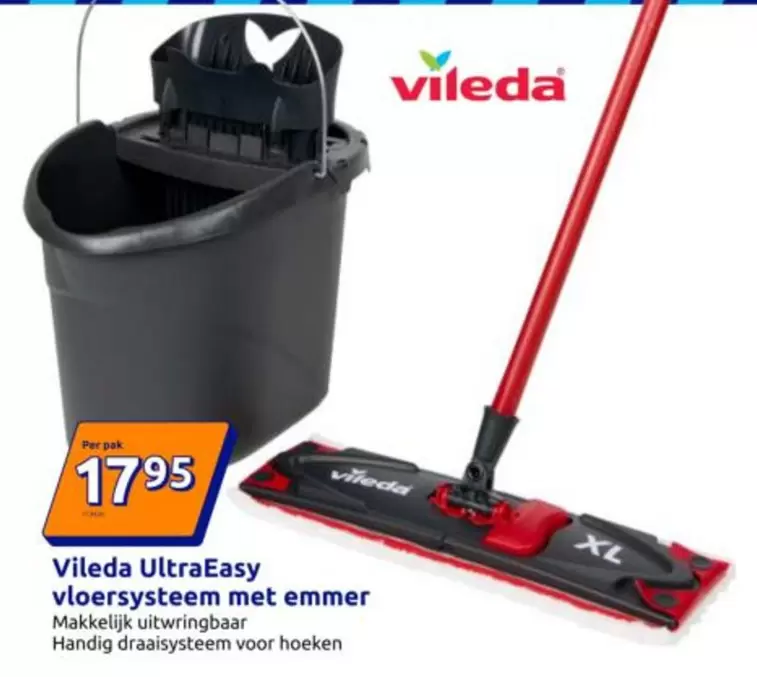 Vileda - UltraEasy vloersysteem met emmer
