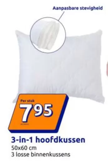 3-in-1 hoofdkussen