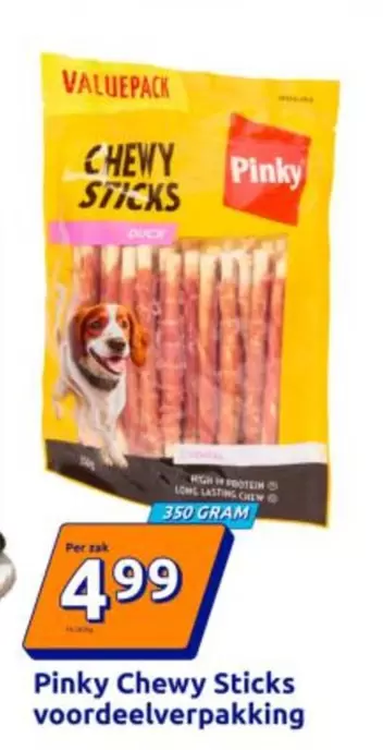Pinky Chewy Sticks