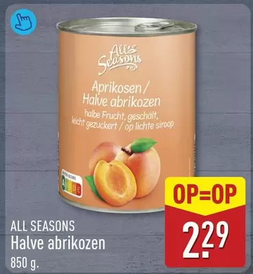 De - Halve abrikozen