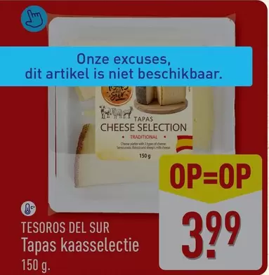 Tapas kaasselectie