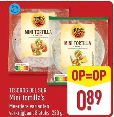 Mini-tortilla's