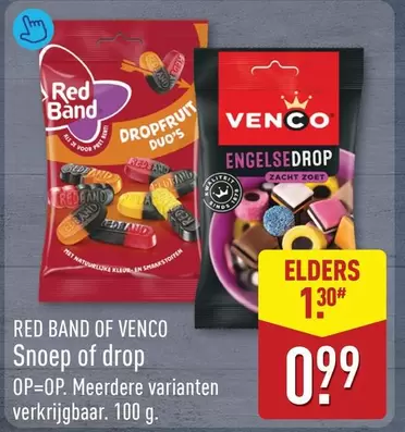 RED - Snoep of drop