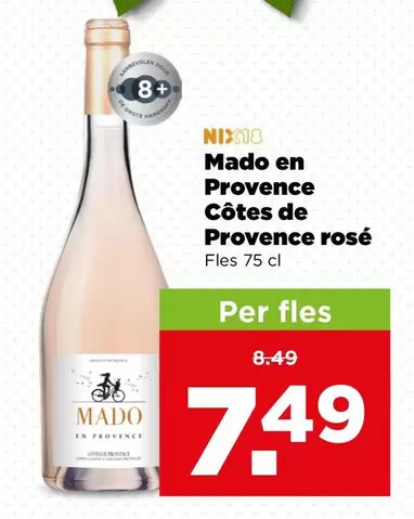 De - Mado en Provence Côtes de Provence rosé