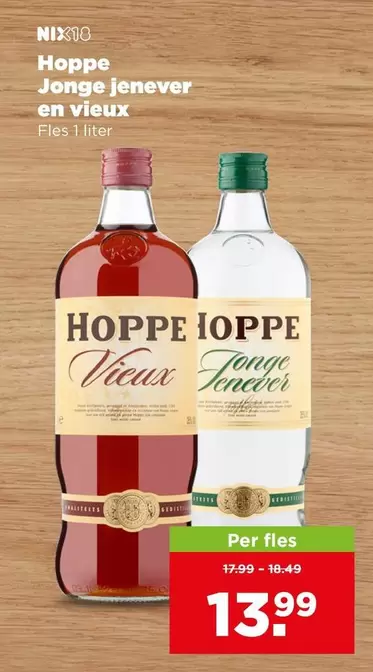 Hoppe Jonge Jenever en vieux