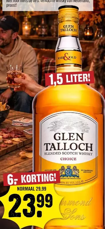 De - Glen Talloch Blended Scotch Whisky Choice