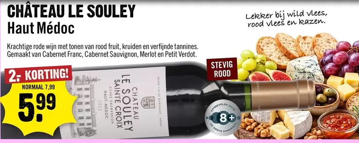 De - Château Le Souley Haut Médoc