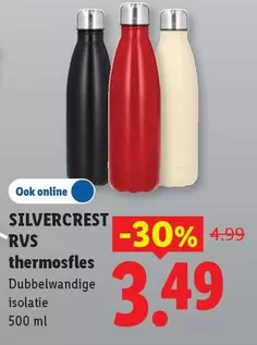 RVS thermosfles