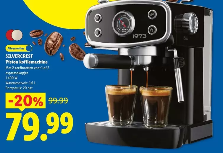 Piston koffiemachine