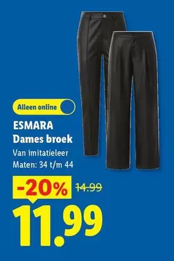 Dames broek