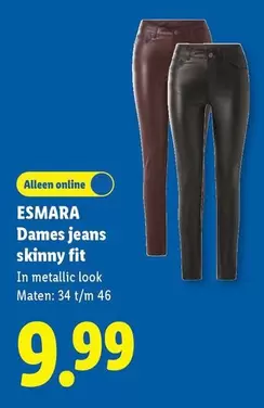 Dames jeans skinny fit