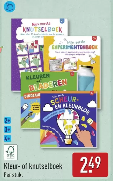 Kleur- of knutselboek
