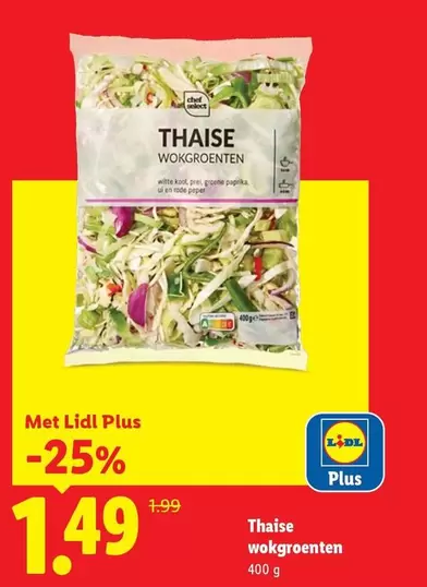 Chef - Thaise wokgroenten