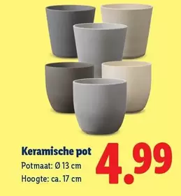 Keramische pot