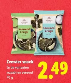 Snack - Zeewier snack