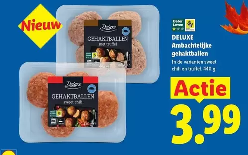 Deluxe - Ambachtelijke gehaktballen