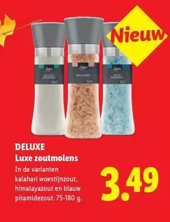 Deluxe - Luxe zoutmolens