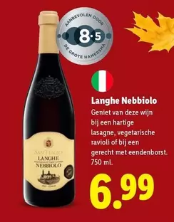 De - Langhe Nebbiolo
