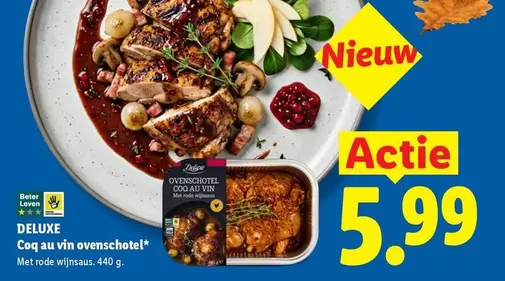 Deluxe - Coq au vin ovenschotel