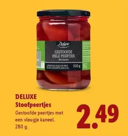 Deluxe - Stoofpeertjes