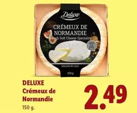 Deluxe - CRÉMEUX DE NORMANDIE French Soft Cheese Speciality