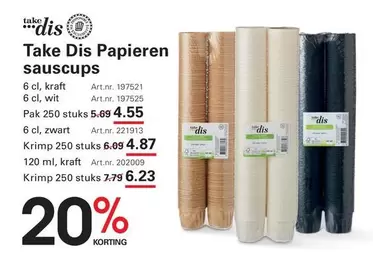 Kraft - Take Dis Papieren sauscups