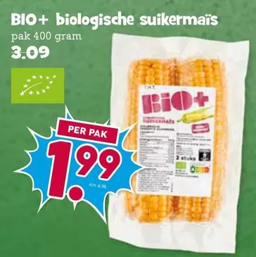 Bio - biologische suikermaïs