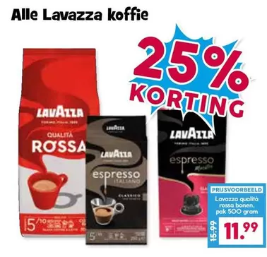 Lavazza koffie