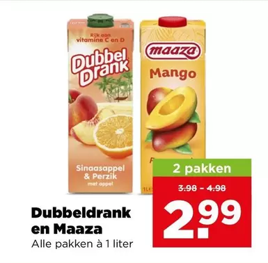 Dubbeldrank en Maaza