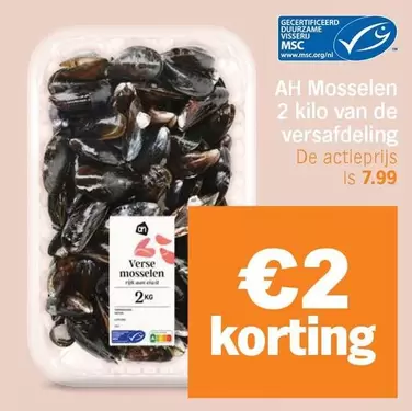 Ah - Verse mosselen